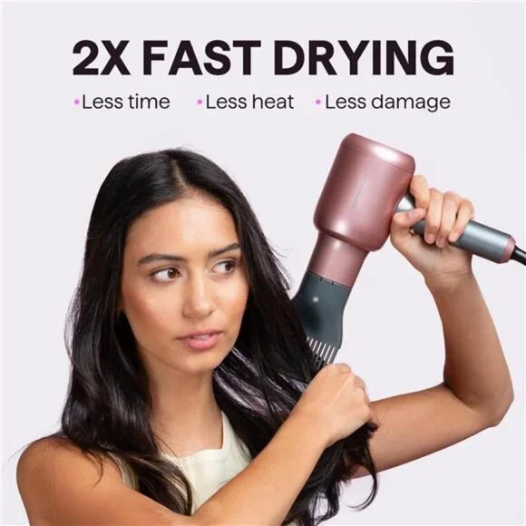 Hair Dryer, Blown Away Ionic Hair Dryer for Curly Hair with Diffuser